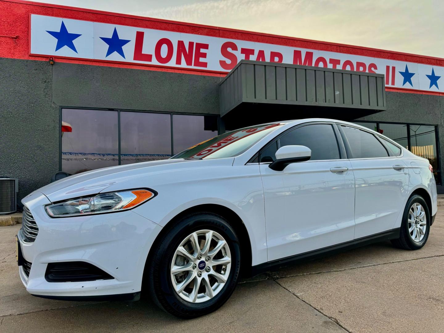 2016 WHITE FORD FUSION S (3FA6P0G71GR) , located at 5900 E. Lancaster Ave., Fort Worth, TX, 76112, (817) 457-5456, 0.000000, 0.000000 - Photo#0